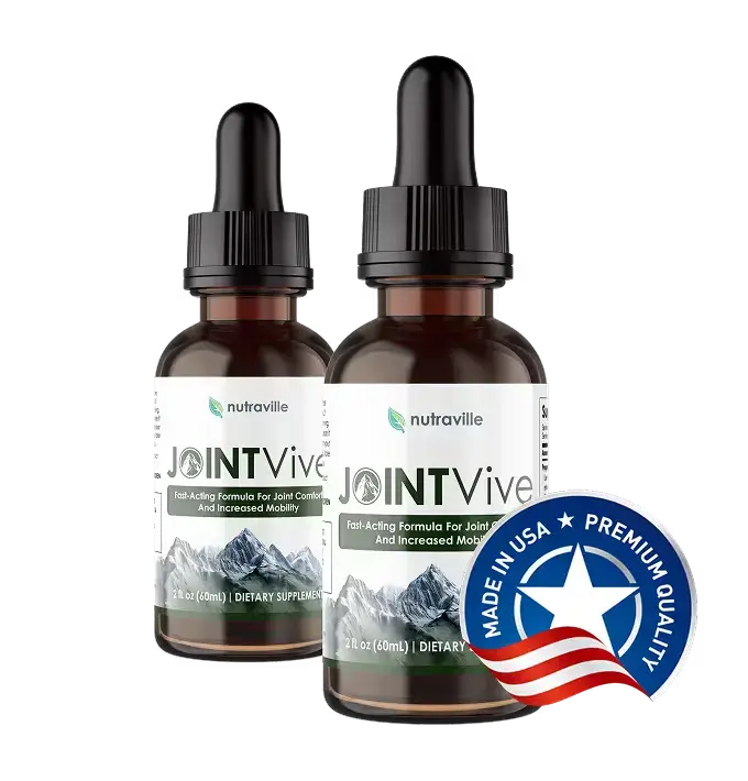 JointVive Trial Package with 2 bottles, priced at $69 each. Includes a 60-day supply and 365-day money-back guarantee.